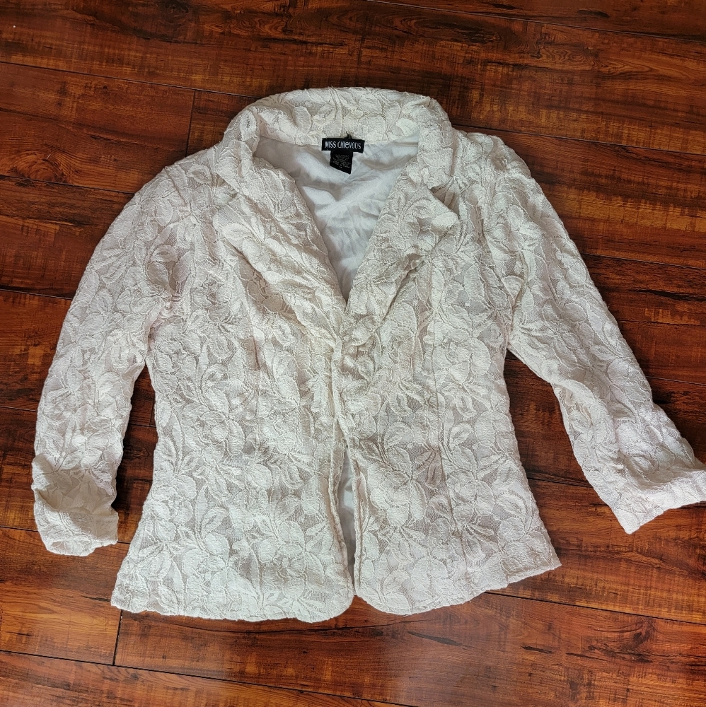 Women's lace blazer